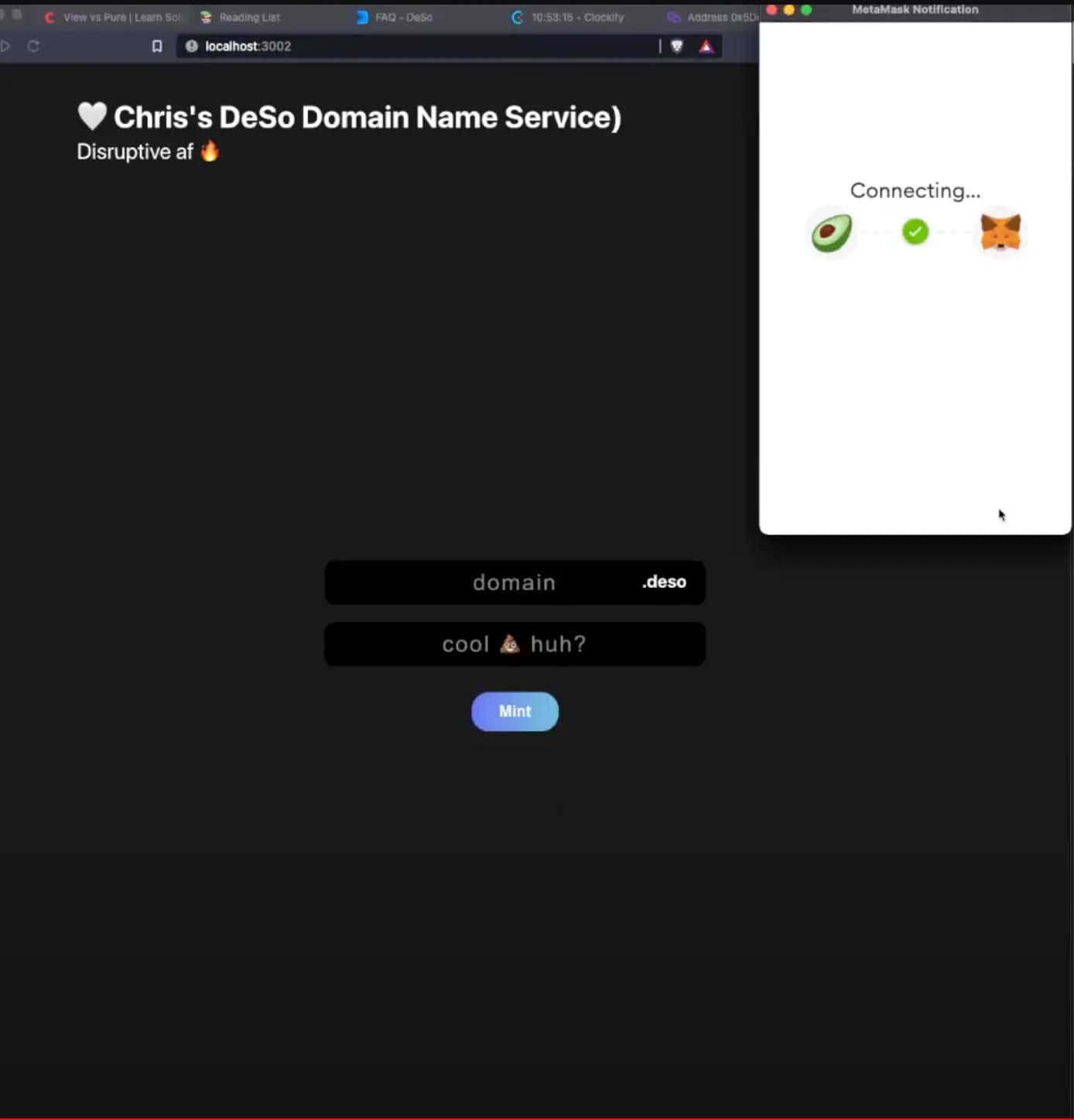 Top Level Blockchain Domain Name Service